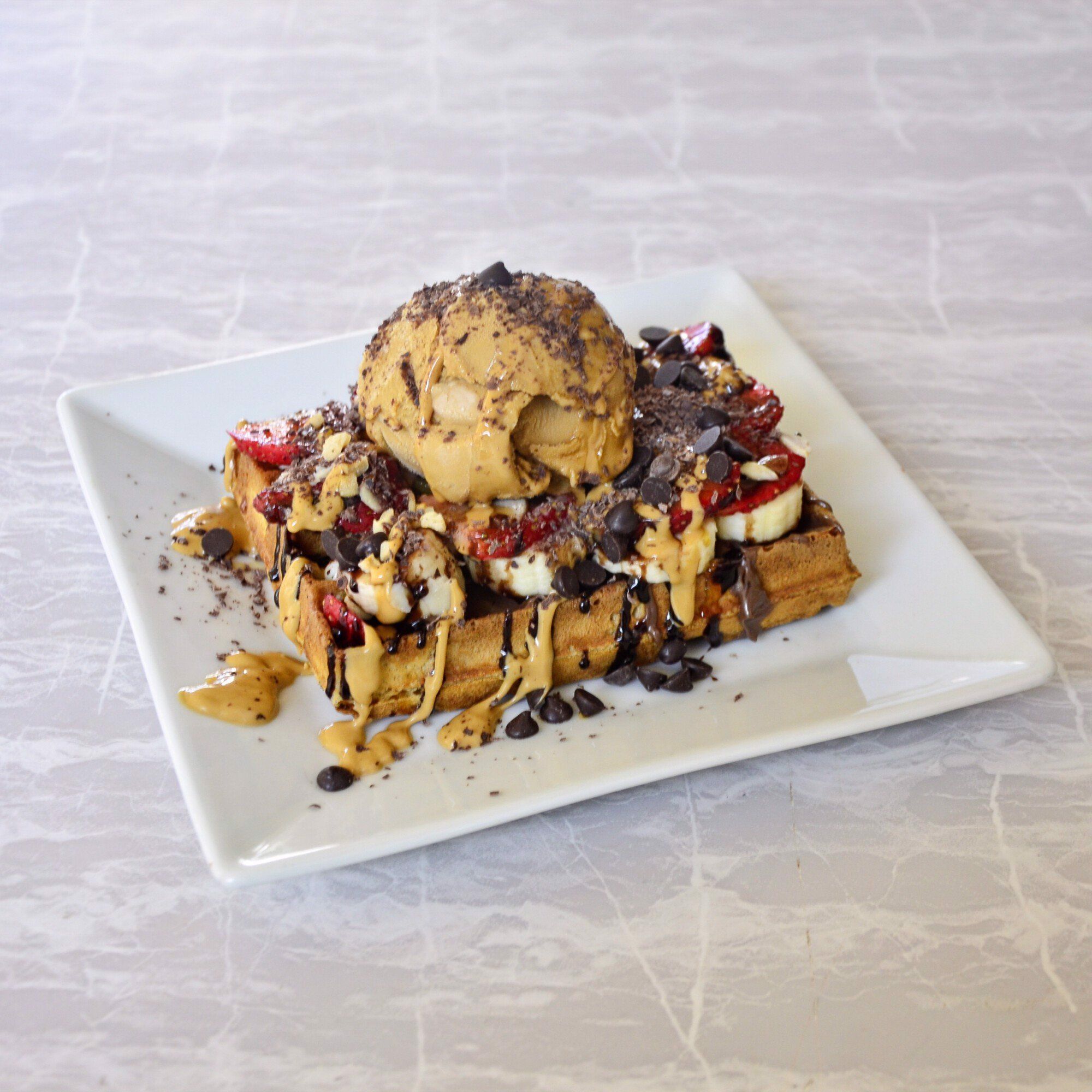 ChocoCaramel Waffle ChocoCaramel Waffle